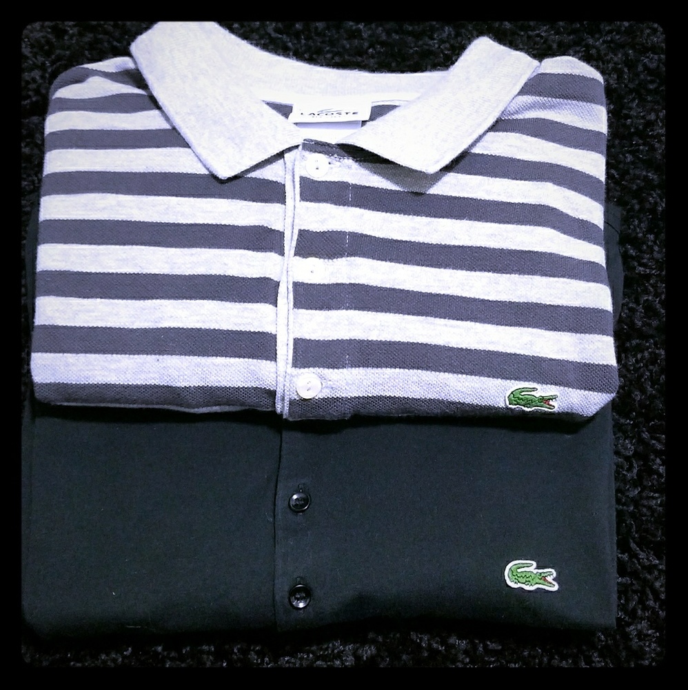 Lacoste Henley and Polo
